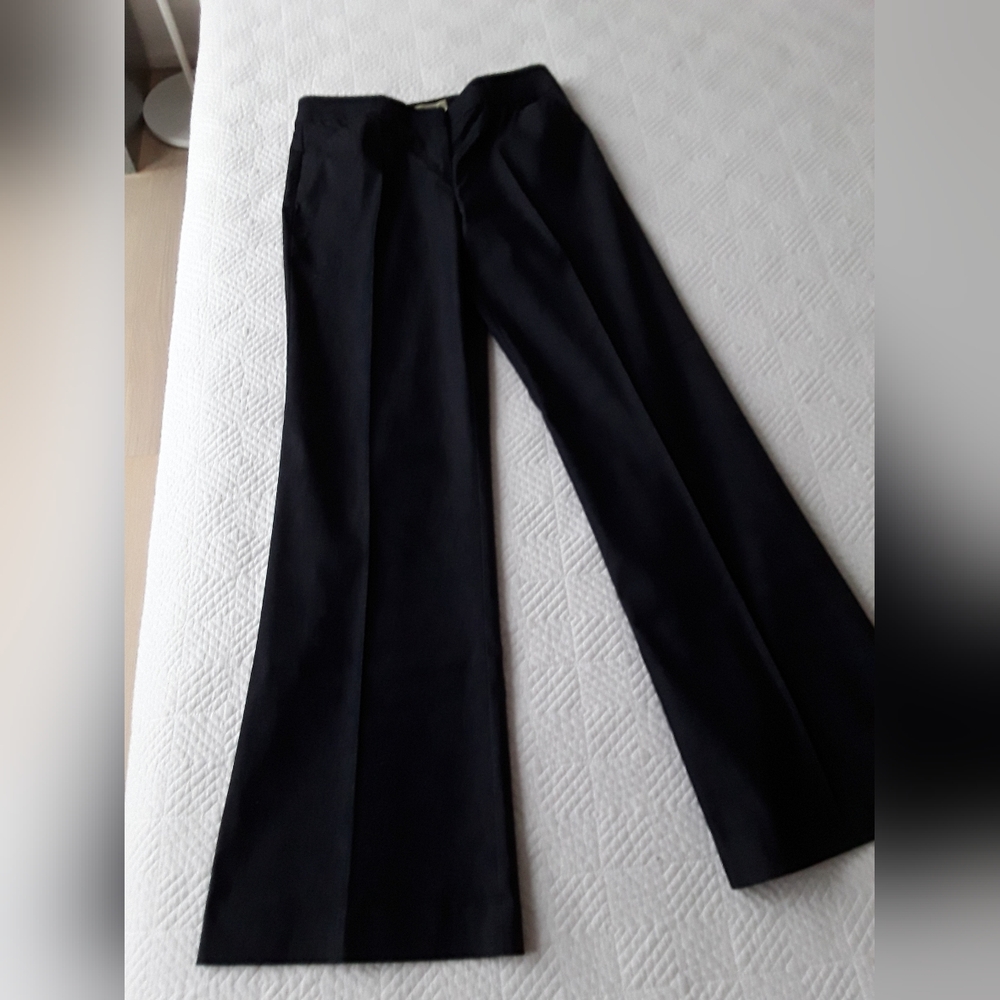 Dark Denim Menswear Style Trousers